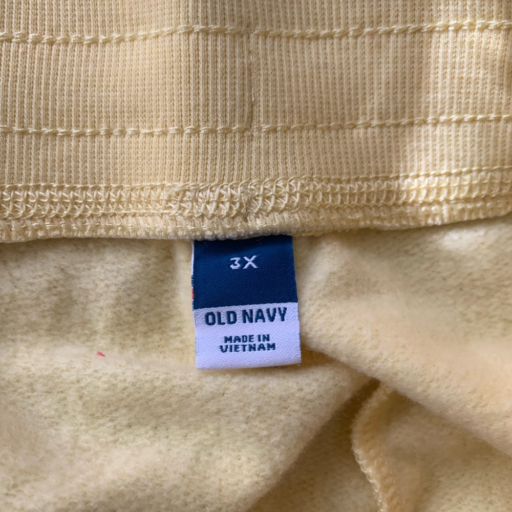 3X yellow sweatpants - Picture 3 of 5